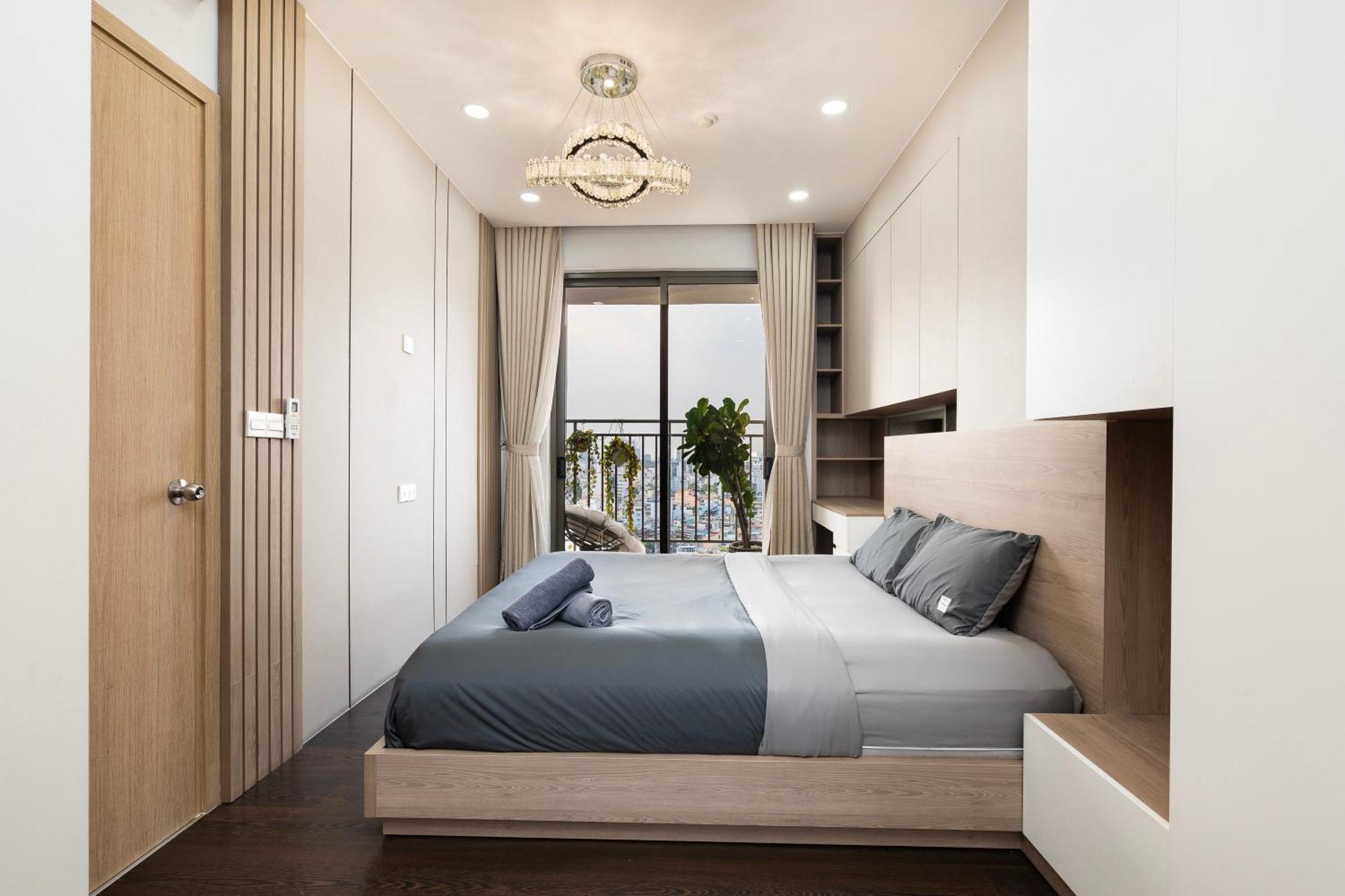 Double E Saigon Apartment In Rivergate Building Ho Chi Minh City Bagian luar foto