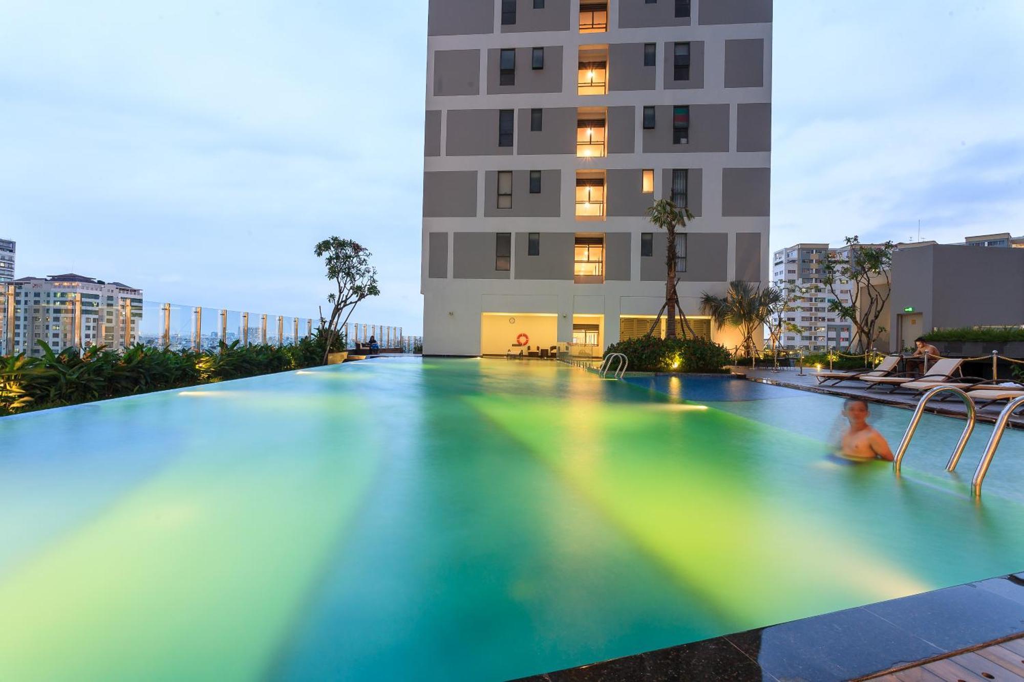 Double E Saigon Apartment In Rivergate Building Ho Chi Minh City Bagian luar foto