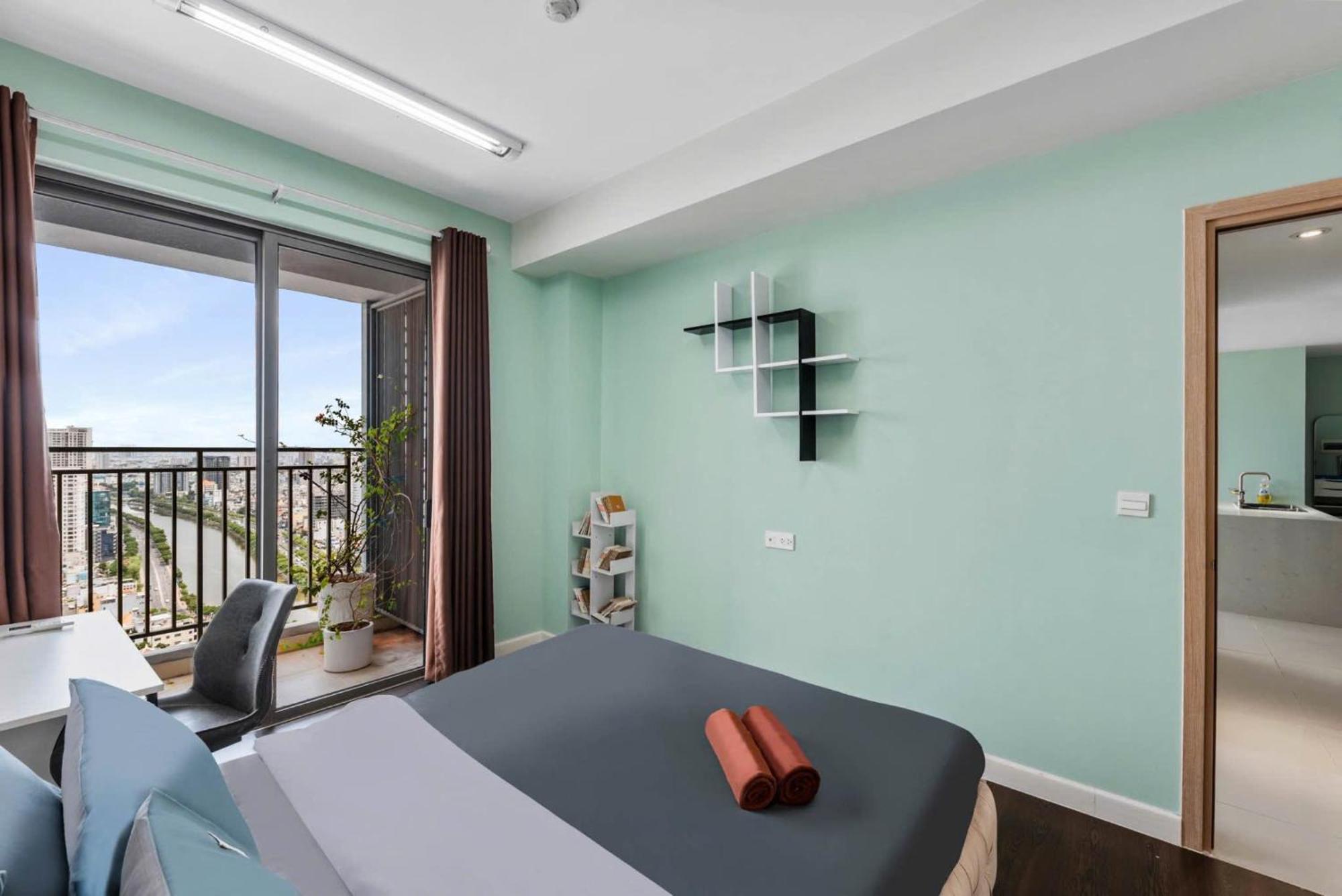Double E Saigon Apartment In Rivergate Building Ho Chi Minh City Bagian luar foto