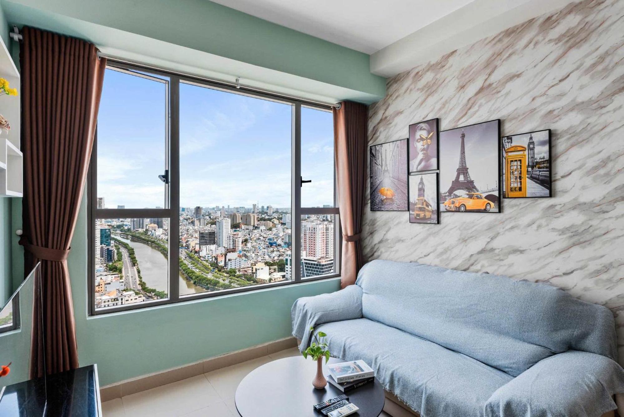 Double E Saigon Apartment In Rivergate Building Ho Chi Minh City Bagian luar foto