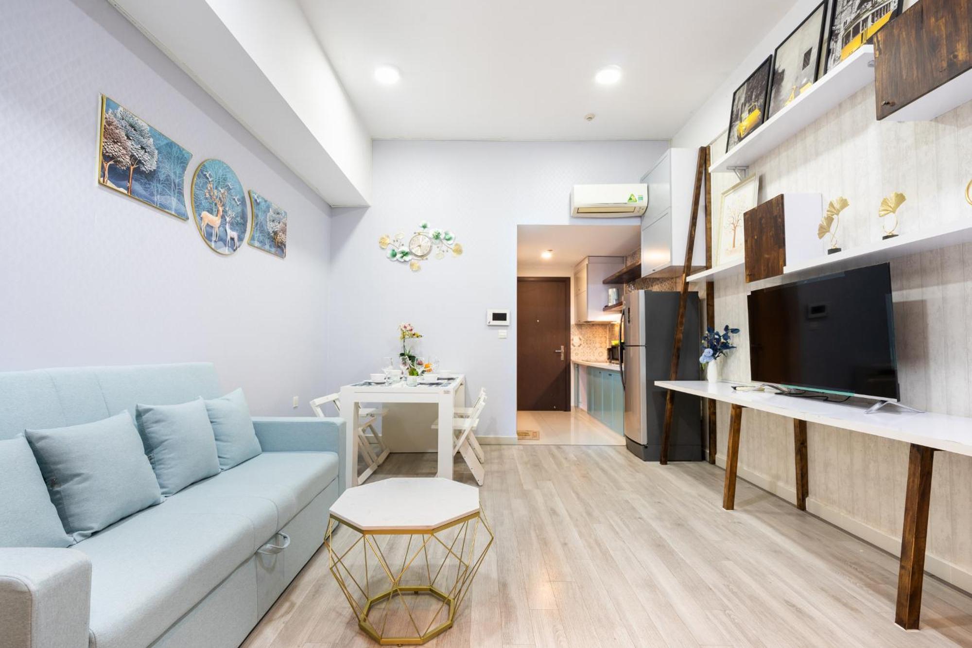 Double E Saigon Apartment In Rivergate Building Ho Chi Minh City Bagian luar foto