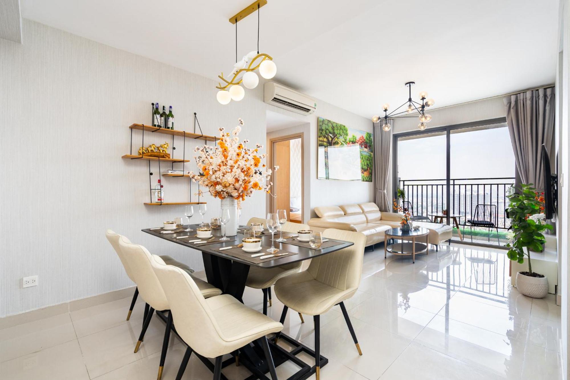 Double E Saigon Apartment In Rivergate Building Ho Chi Minh City Bagian luar foto