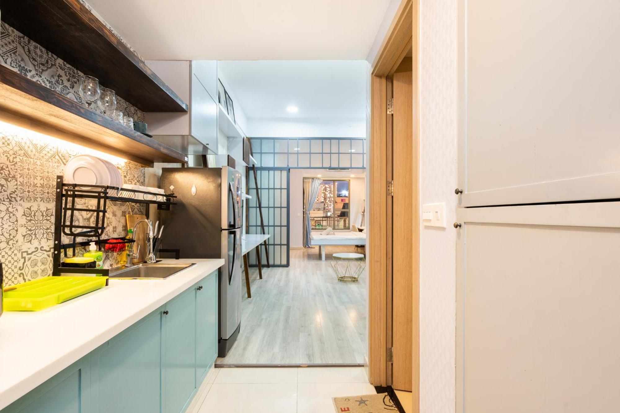 Double E Saigon Apartment In Rivergate Building Ho Chi Minh City Bagian luar foto