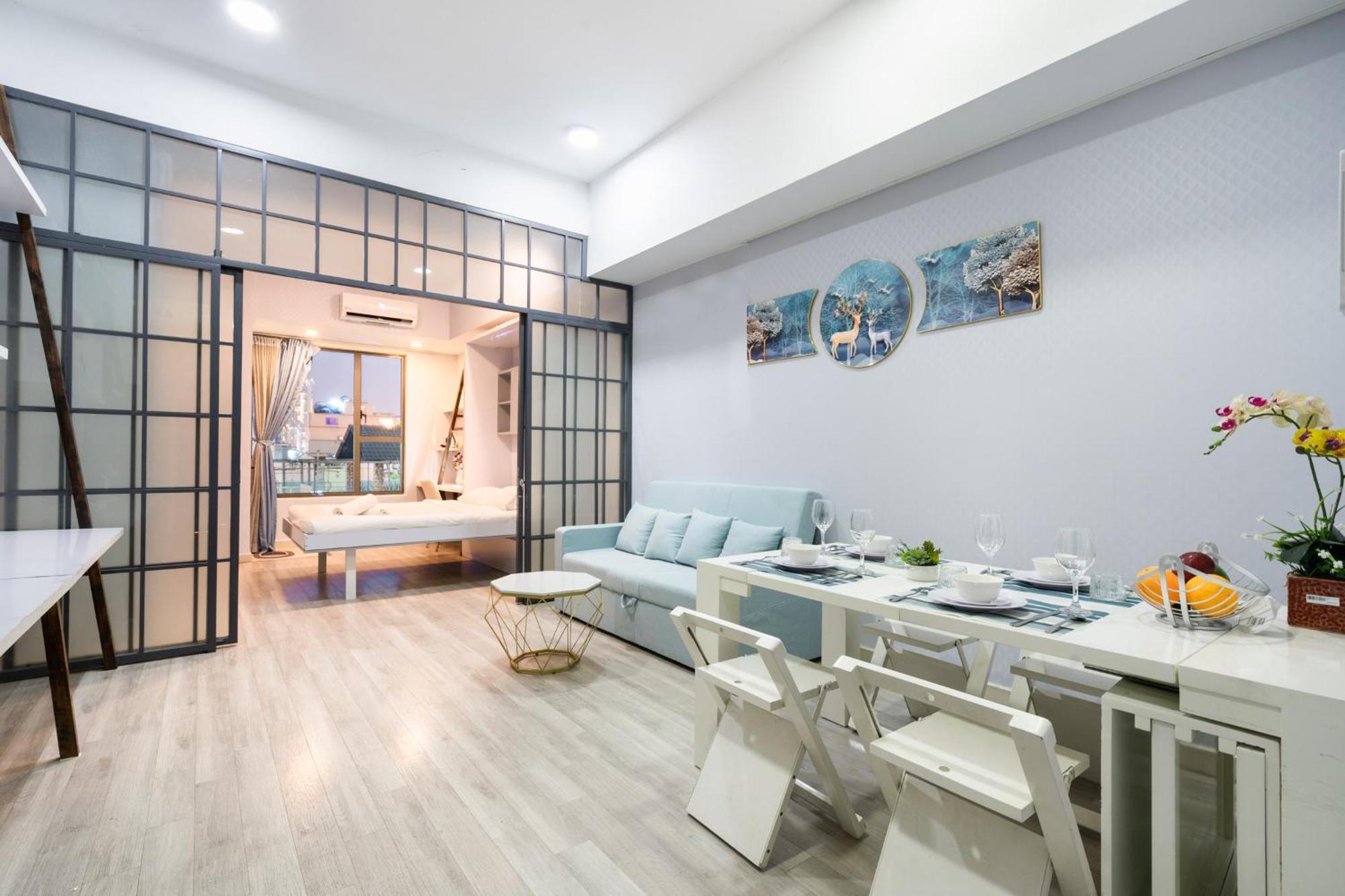 Double E Saigon Apartment In Rivergate Building Ho Chi Minh City Bagian luar foto